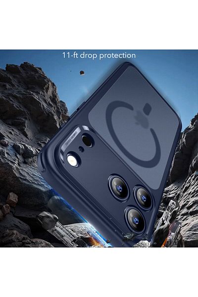 ESR Carcasă pentru iPhone 17 Pro Classic Hybrid HaloLock, Albastră