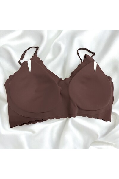 Tendora Super Comfort No Underwire Seamless Laser Bra No Trace |   - T-Shirt Bottom