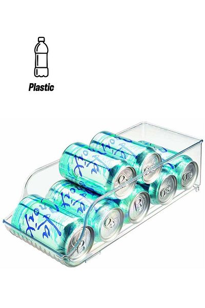 Generic Excefore Can Organiser Storage Container, Can Holder Clear Pantry Organisers Practical Kitchen Sto