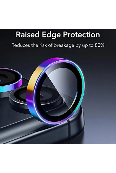 ESR Folie sticla camera iPhone 16 Pro Armorite Camera Lens Protectors, multicolor