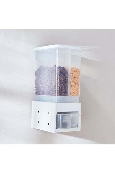 Generic Home Box Essential Wall Hanging Twin Grain Holder with Cup 16 x 32 x 21 cm