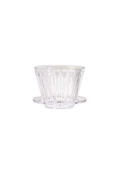 Generic Liying V01 Acrylic Coffee Dripper, 1-2 Cups, Pour Over Coffee Maker, Reusable Coffee Filter Cup, Sl