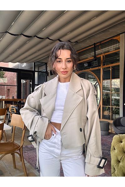 SANX Urban Breeze Crop Jacket