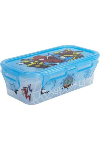 Generic STOR STOR SPIDERMAN Rectangular Hermetic Food Container