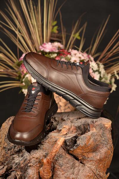 Pierre Cardin Men's Winter 100% Genuine Leather Casual Shoes Bring Elegance and Comfort Together with Innovative Style