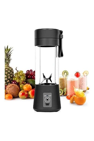 Generic خلاط عصير محمول 380.0 مل 1.5 واط PB1 أسود