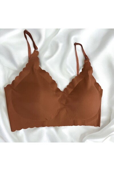 Tendora Super Comfort No Underwire Seamless Laser Bra No Trace |   - T-Shirt Bottom