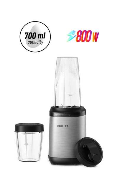 Generic خلاط كهربائي من سلسلة فيليبس 5000، سعة 700 مل، 800 وات، HR2765/00، أسود