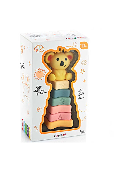 Gülce Design لعبة الفتيات فينيلاند سوفت ستار رينجز كوالا مجموعة من 7 قطع 6618...