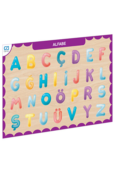 Gülce Design لعبة للفتيات CAAHS-3208 CA GAMES الأبجدية الخشبية FIND-TAK لعبة ...