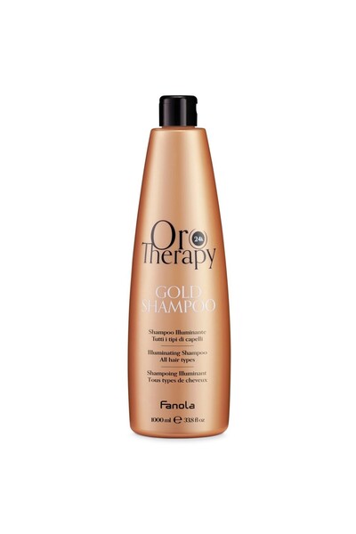 OROTHERAPY Gold Illuminating Shampoo with Rose Extract 1000ml - Oro Therapy