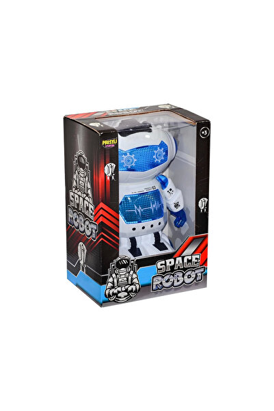 NEWBRENDHOME Öğretici Eğitici Oyuncaklar Kutulu Yürüyen Sesli Işıklı Robot Kı...