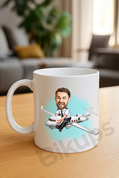 bikups كوب كرتوني مخصص للطيارين