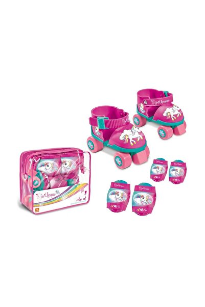 paraply Unicorn 4 Teker Paten Seti Kız Çocuk Erkek Çocuk Oyuncak Eğitici Oyun...