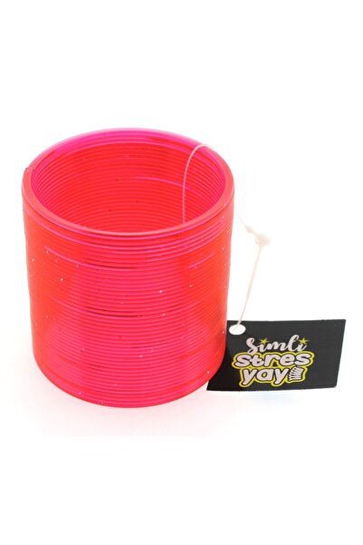 NEWBRENDHOME Tutorial Educational Toys Red Glitter Stress Spring Girls Boys Kids Toy