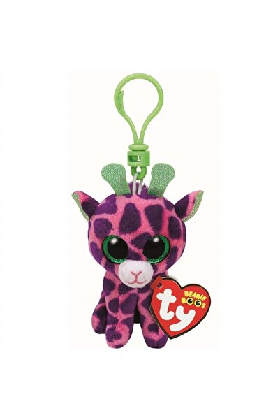 OMZ لعبة الفتيات تي واي جيلبرت - سلسلة مفاتيح الزرافة الوردية، لعبة للأولاد، ألعاب تعليمية