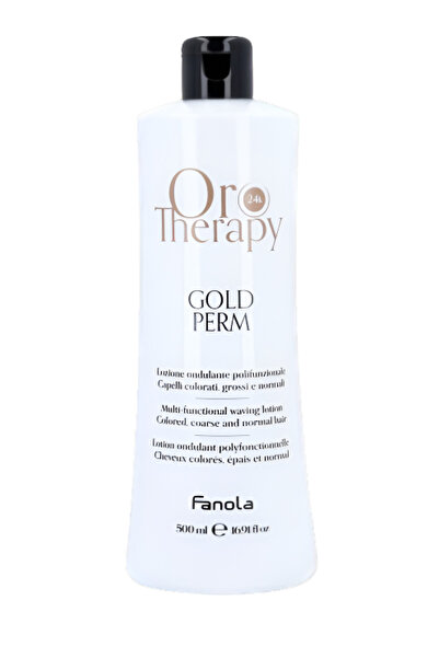 Fanola Soluție multifuncțională Gold Perm 500ml - Oro Therapy