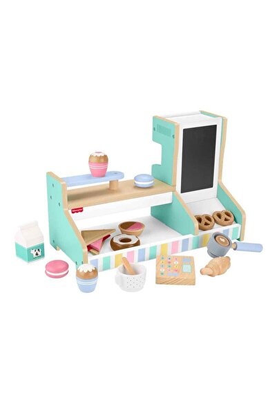 FISHER PRICE Ahşap Kahve Dükkanı Oyun Seti HXV22
