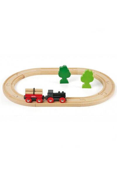 NEWBRENDHOME Tutorial Educational Toys Brio Small Forest Train Set Girls Boys...