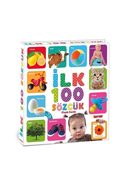 Educational Toys 1482 Flash Cards First 100 Words -Dıytoy Girls Boys Toys