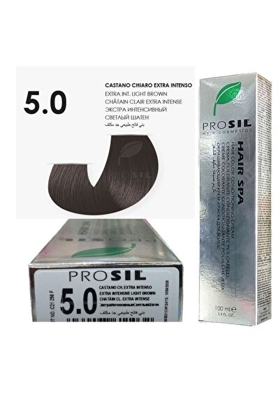 PROSİL صبغة شعر بروسيل كريمية بني فاتح طبيعي مكثف - درجة اللون 5.0