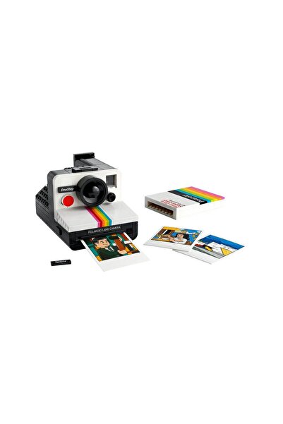 NEWBRENDHOME Educational Toys 21345 Polaroid Onestep Sx-70 Camera 516 Pieces +18 Years Old Girls Boys Children Vote