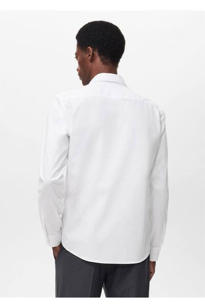 MANGO Man Comfort stretch ütü gerektirmeyen gömlek