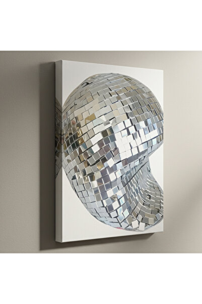 Mervolia Diskolu Topu Modern Sanat Tablosu