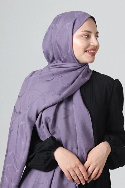 HAREM SCARF Lilac Harem Scarf Noura Diamond Hüma Shawl