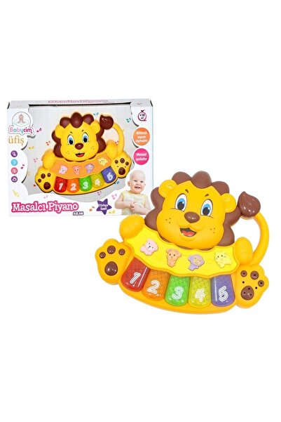 NEWBRENDHOME Öğretici Eğitici Oyuncaklar Birlik Aslan Masalcı Piyano Kız Erke...