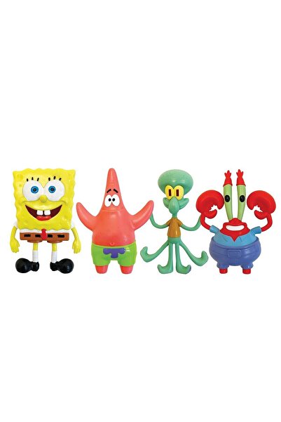 AMALFİ FLE04000 Flexfigs Figür Sponge Bob - Sünger Bob - 1adet Stokta Olan Gönderilir Kız Erkek Çocuk Oyunc