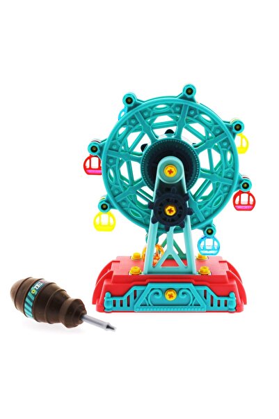 Gülce Design Kız Çocuk Oyuncak Erkek Çocuk Oyuncak Sök Tak Dönme Dolap Yeşil ...