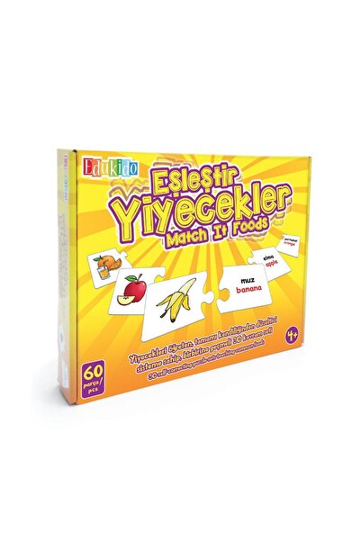 NEWBRENDHOME ألعاب تعليمية تفاعلية EDU-1002 تشيفا، لعبة مطابقة الأطعمة للأولا...