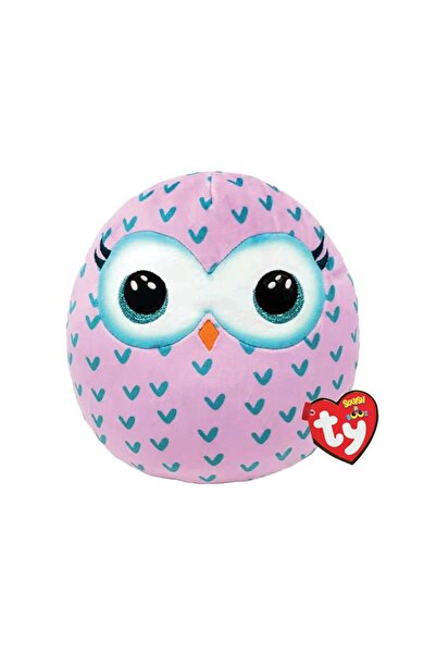 OMZ لعبة تاي سكويش أ بوس على شكل بومة وسادة وينكس 22 سم، لعبة تعليمية للأولاد