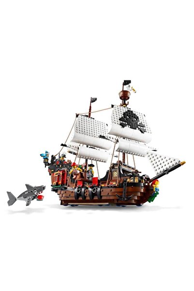 NEWBRENDHOME Educational Toys Creator Pirate Ship Lmc31109 Girls Boys Children Toy