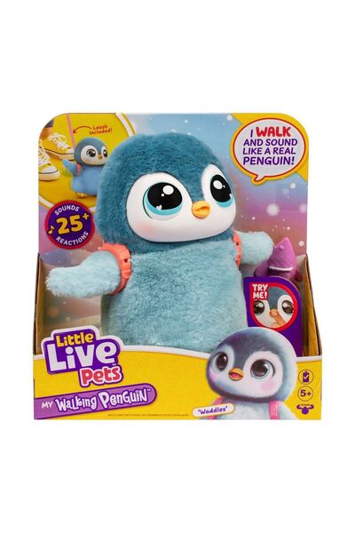 SPOR35 Kız Erkek Çocuk Oyuncak LP600000 Little Live Pets Yürüyen Penguen - 26...
