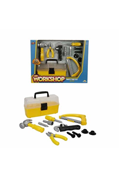 OMZ لعبة الفتيات زاب تويز مجموعة إصلاح ورشتي مع حقيبة 12 قطعة لعبة تعليمية للأولاد