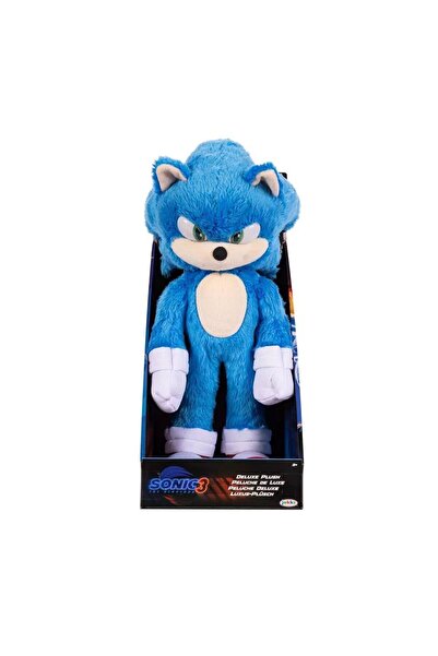 AMALFİ JKP 424714 Sonic 3 - Lüks Pelüş Figür 34cm Sonic Kız Erkek Çocuk Oyunc...