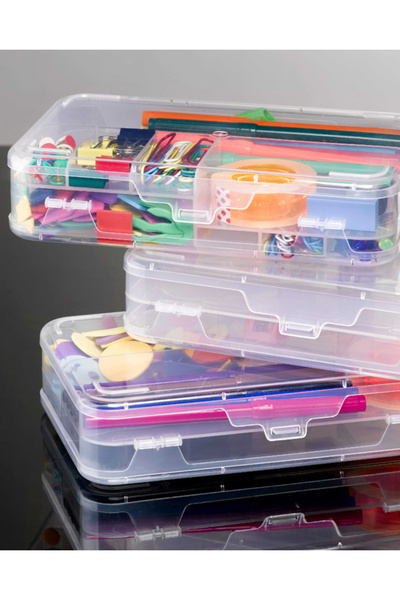 ForWhat صندوق منظم ذو طابقين لتنظيم خزانة الملابس لتنظيم المكاتب المنزلية