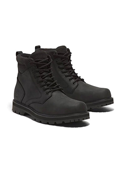 Timberland Britton Road Mid Lace Up Waterproof Boot Erkek Günlük Bot TB0A69UHW021 Siyah