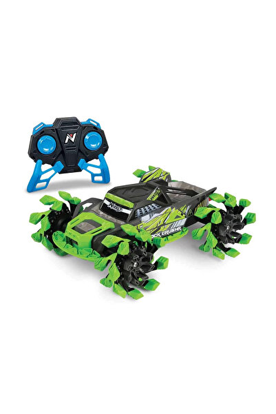 NEWBRENDHOME ألعاب تعليمية تفاعلية 1:12 نيكو روك كراش آر سي سي سيارة يتم التحكم بها عن بعد للأولاد والبنات