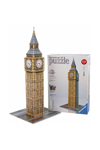 paraply Ravensburger Big Ben Clock Tower 3D Puzzle Girls Children Boys Toy Ed...