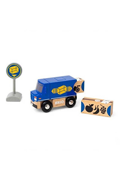 NEWBRENDHOME Tutorial Educational Toys Brio Delivery Truck 36020 Girls Boys C...