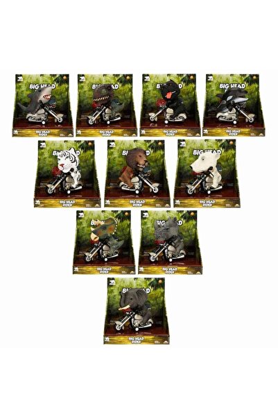 NEWBRENDHOME ألعاب تعليمية تفاعلية، دراجة نارية كريزو بتصميم حيوان ذو رأس كبي...