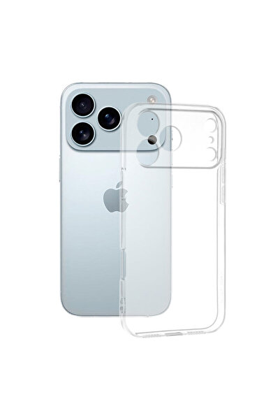Techsuit Husa iPhone 17 Pro Max Clear Silicone, transparentă