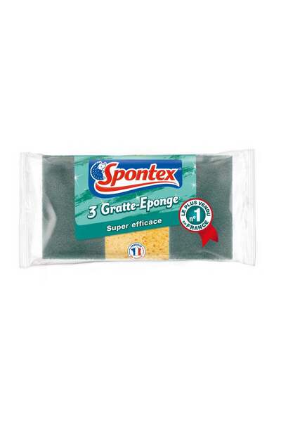 Generic Spontex Spontex Super Efficient Scouring Pads 3Pcs