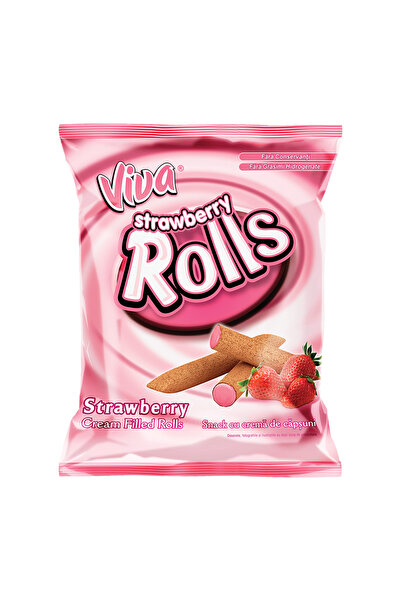 VİVA rolls strawberry, 6 x 100 g