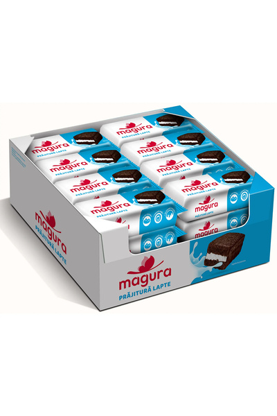 Magura Set prăjituri cu lapte 24 buc x 35 g,