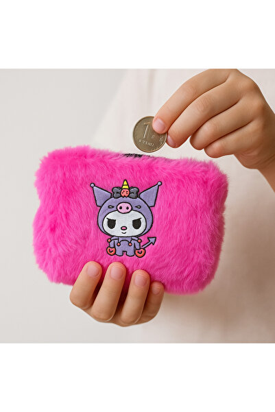 Pretty Cute Character Patterned Plush Children's Wallet (5 Color Options)
