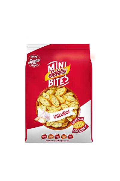 Salatini Salate Mini Bites cu usturoi, 14 x 80 g